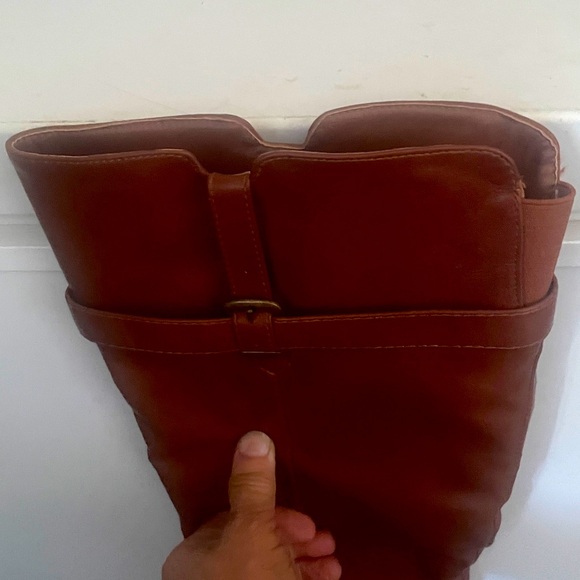 Brown Leather Women's Boots - Picture 7 of 7